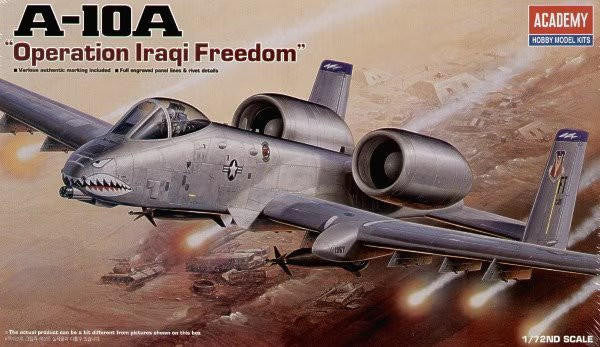 Academy 1/72 A-10A Warthog 12402